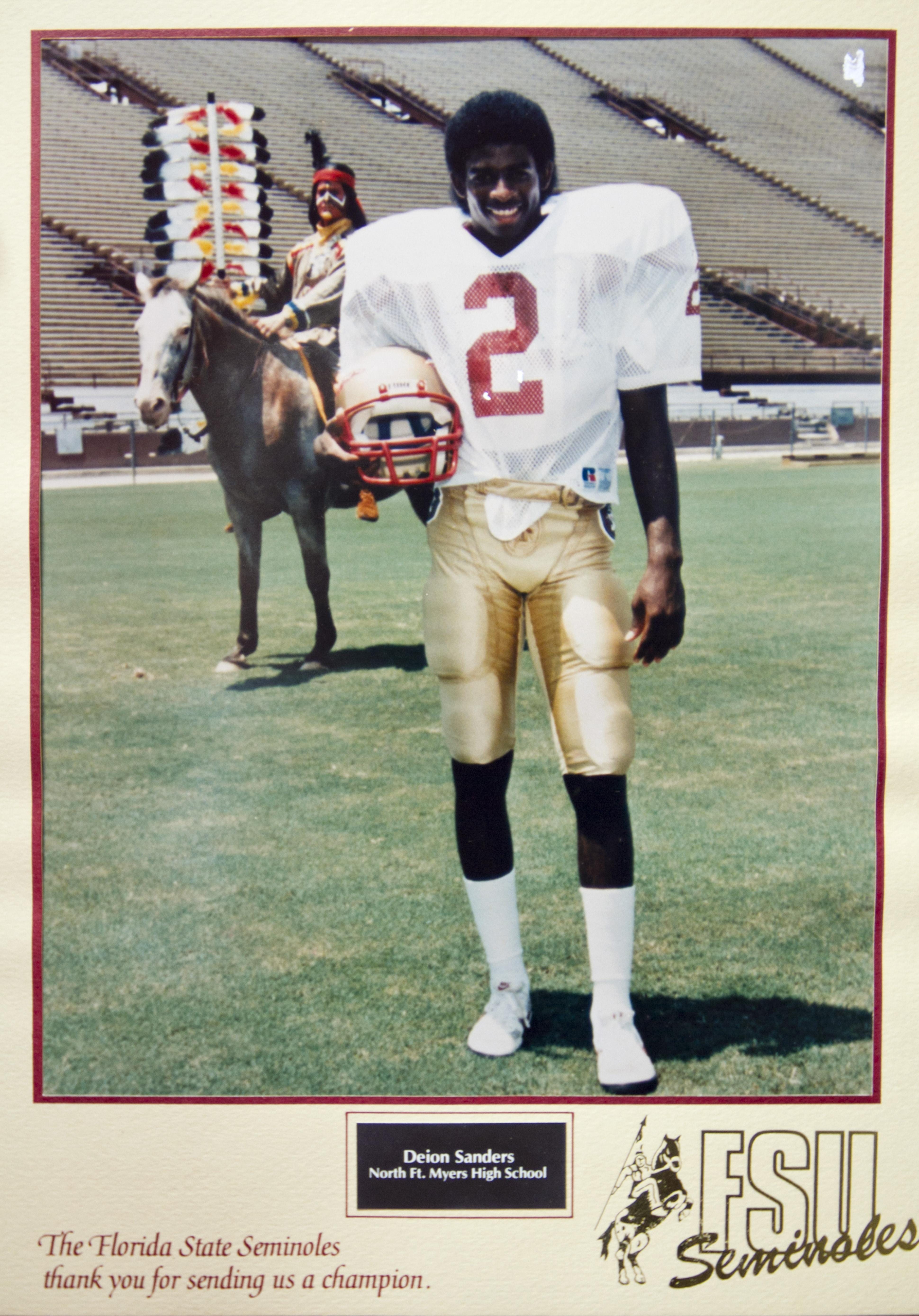 florida state deion sanders jersey